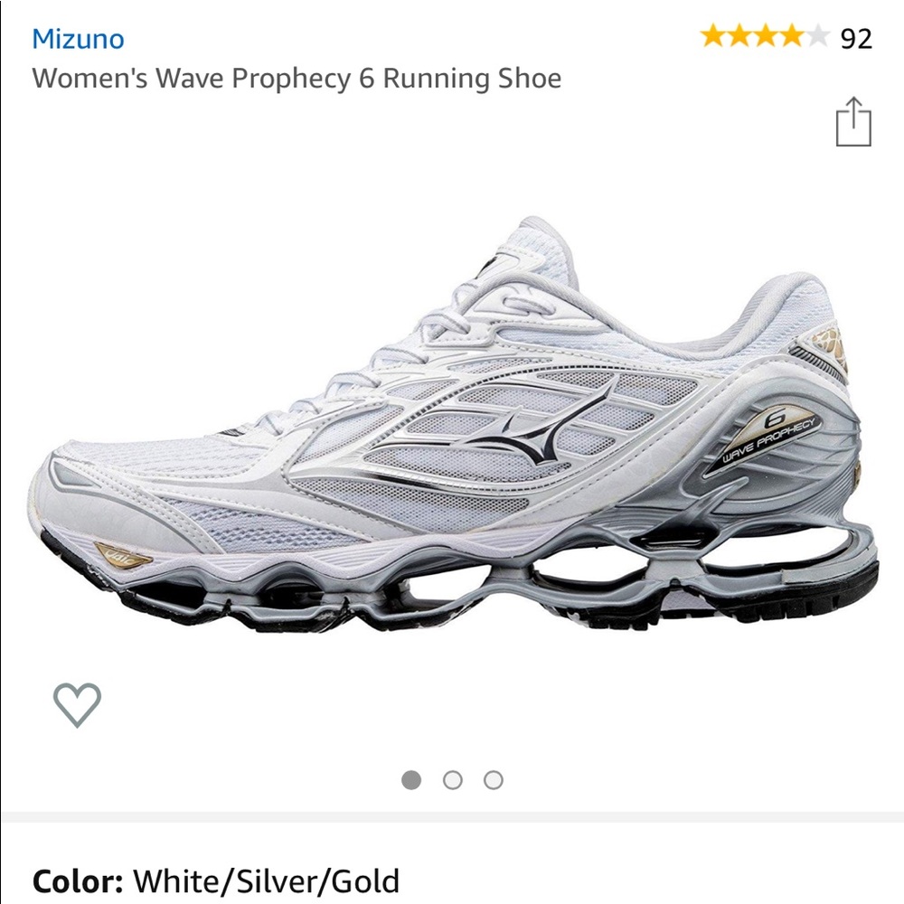 Mizuno wave prophecy 6 running sneaker